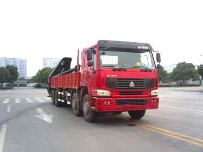 豪濼前四后八隨車起重運(yùn)輸車
